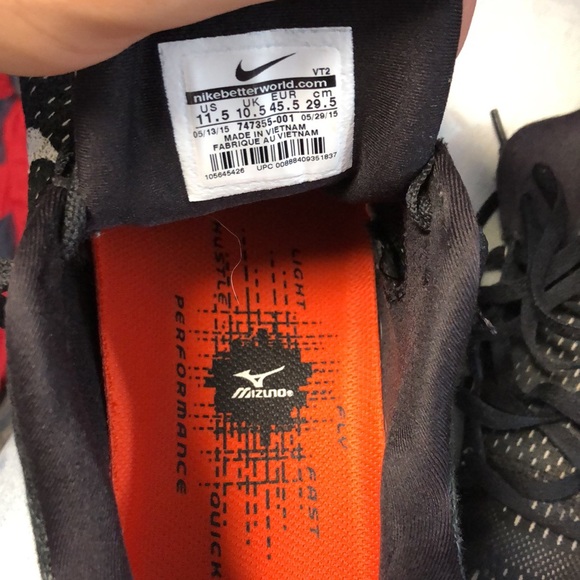 Nike Lunarglide 7 black and grey hell supported - Picture 8 of 10